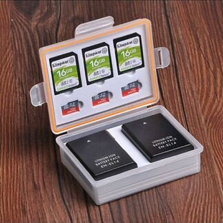 Бокс для аккумуляторов и карт памяти SD/Micro SD