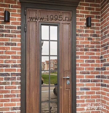 Дверь входная железная с установкой