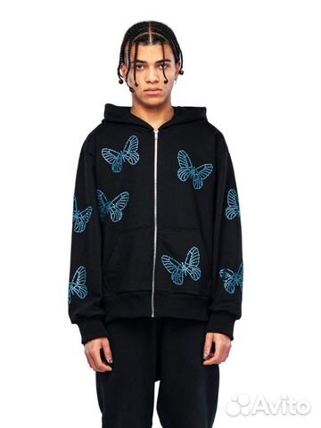 Haliky Swarovski Butterflies Hoodie