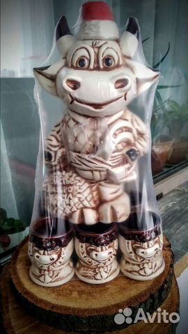 Штоф подарочный с рюмками