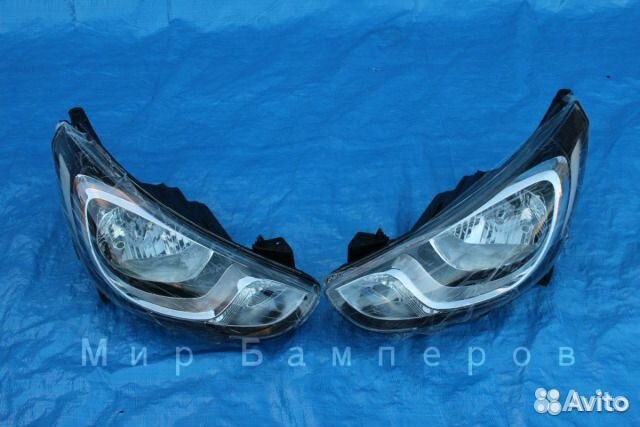 Фара Хендай Солярис 2010 -гг