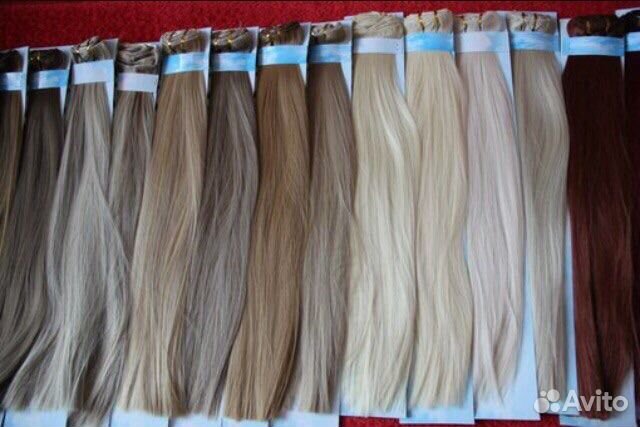 Килограмм волос. Наращивание волос на трессах. Прицепные волосы. Мои натуральные волосы. Славянские волосы.