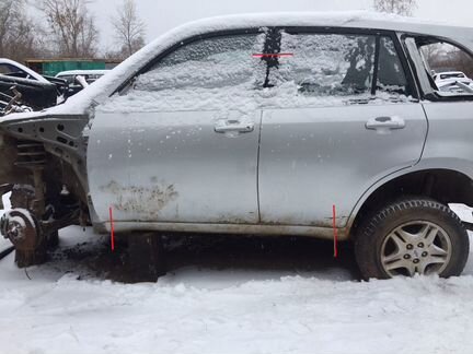 Порог Левый со Стойкой Chery Tiggo T11 2008