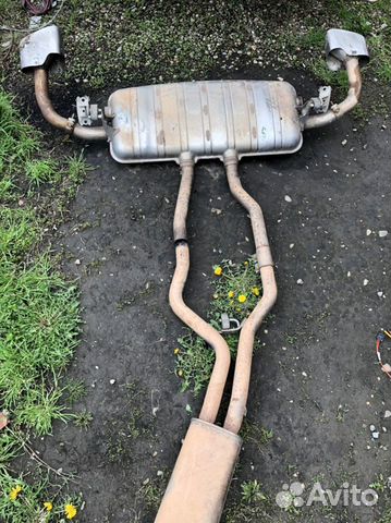 Глушитель Порш Каен 958