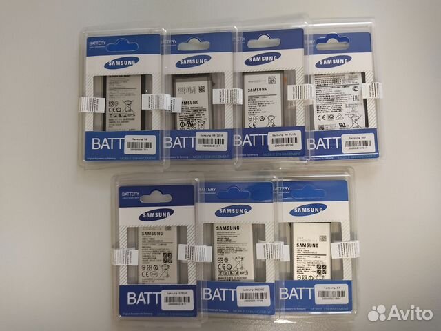 Аккумуляторы Samsung в ассортименте