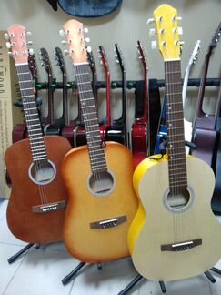 Гитара акустическая, Россия, широкий гриф