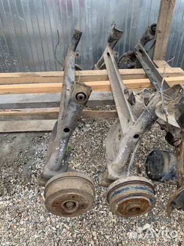 Балка задняя Renault Symbol 2 Рено Симбол 2