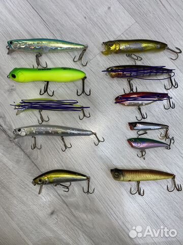 Набор воблеров бу Оригинал