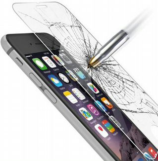 Стекло закалённое защитное олеофобное 9H 0.33мм