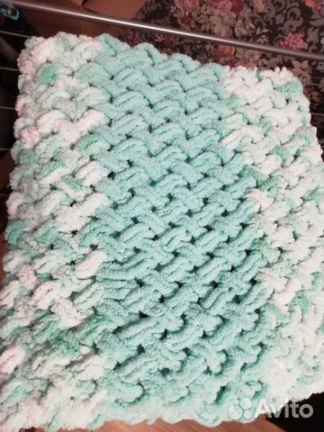 Плед детский плюшевый