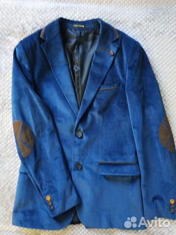 Пиджак велюр