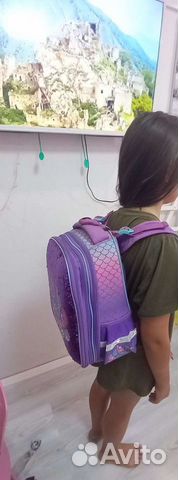 Рюкзак школьный для девочки бу