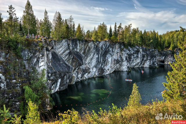 Экскурсия Рускеала + Ахинкоски водопады