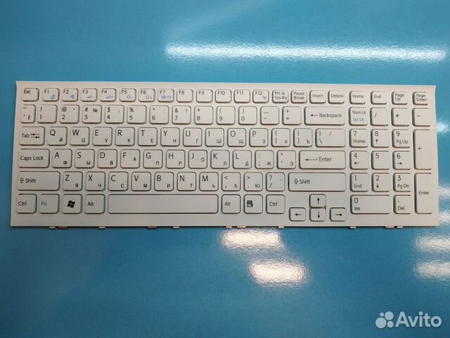 Клавиатура Sony Vaio VPC-EH PCG-71912V белая
