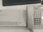 Мини атс Panasonic KX-T206RU и системный телефон