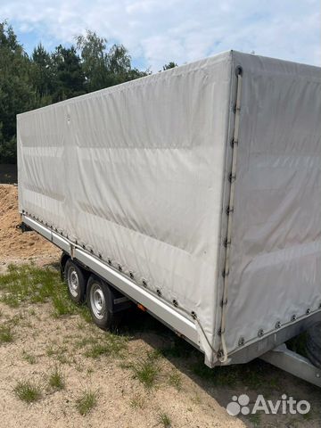 Прицеп лафет автовоз Платформа тент