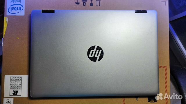 Ноутбук HP Pavilion x360 14-dh0036ur серебристый