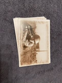 Карточка почтовая с маркой художественная