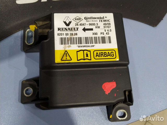 Блок Air Bag Renault Logan