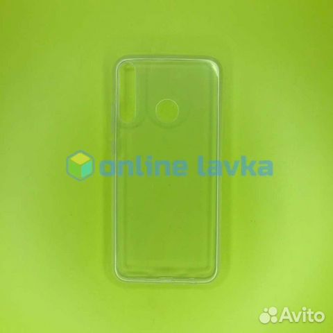 Чехол силикон для Huawei Y6P прозрачный