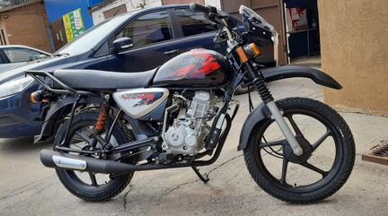 Мотоцикл Bajaj Boxer 125X Чёрный