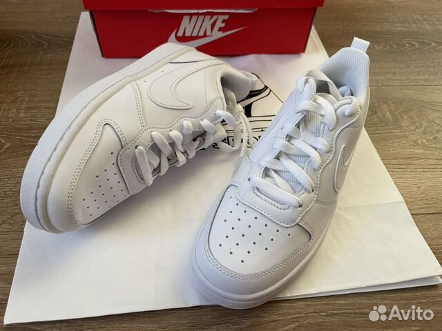 Кроссовки Nike Court Low White новые Оригинал