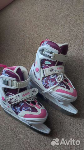 Коньки детские раздвижные 30-35 roces