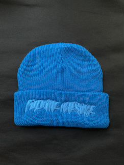 Шапка Fucking Awesome FA Logo Blue Tonal Beanie