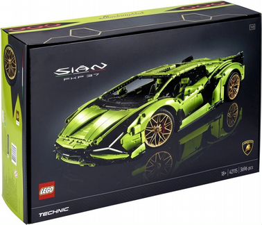 Новый Lego Technic 42115 Lamborghini Sian FKP 37