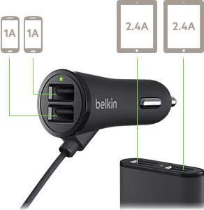 Автомобильное зарядное устройство Belkin