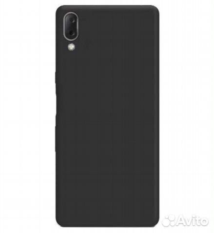 Чехол для Sony Xperia L3 и Защитное стекло (Black)