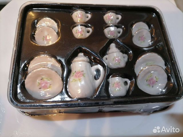 Посуда для Барби. Новый сервиз керамика