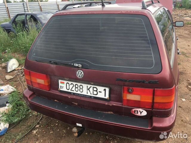 Крышка багажника на volkswagen passat B4