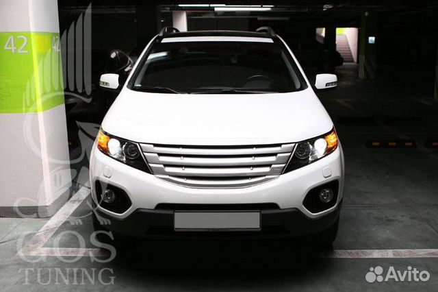 Тюнинг решетка радиатора FB на Kia Sorento R