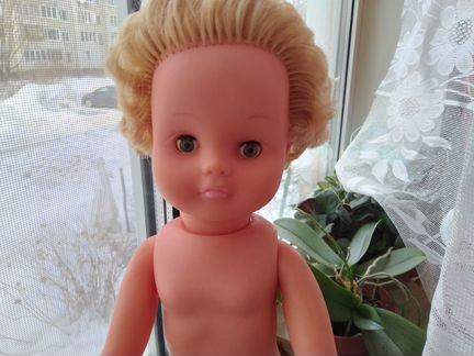 Куклы СССР, гдр, пупс 50 см во всём родном и кукла
