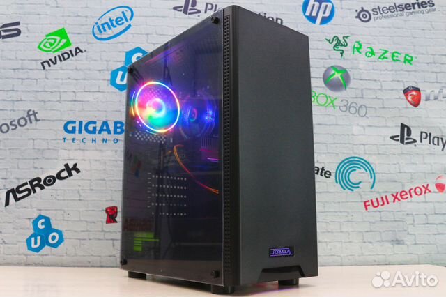 Игровой пк Intel Core i3-10100F + GTX 1660 Super