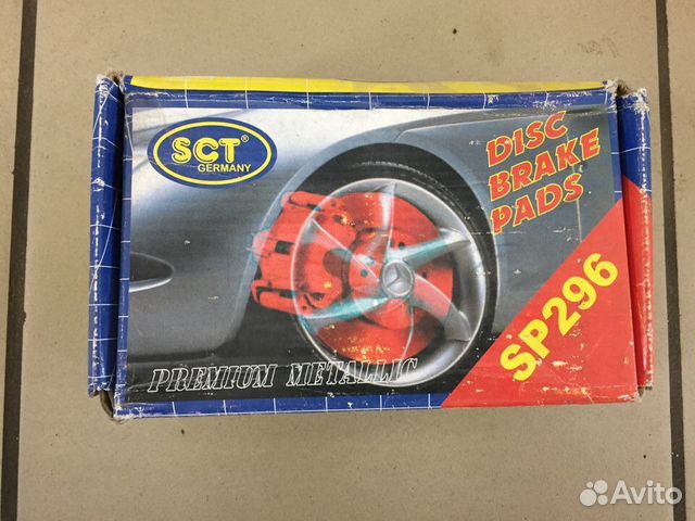 Тормозные колодки SCT fiat punto 2/3