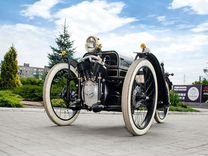 Копия ретро автомобиля Морган 1909г