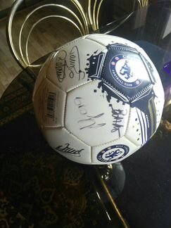 Футбольный мяч c автографами Зенита