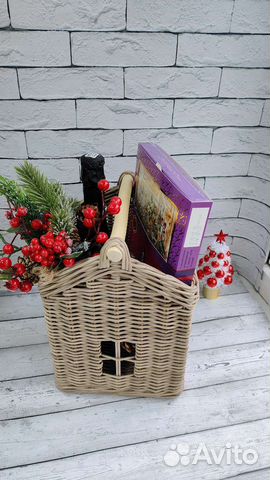 Корзина-домик