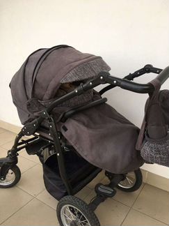 Коляска детская на больших колесах