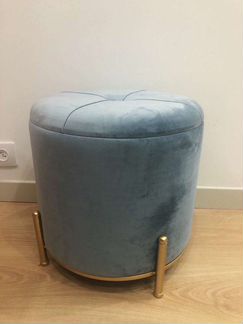 Пуфик Glasar с крышкой