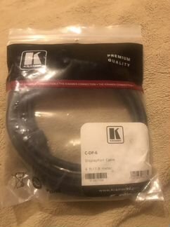 Кабель DisplayPort (Вилка - Вилка), 1,8 м 1,8 4K 6