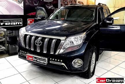Кожаные сиденья салон T Land Cruiser Prado 150