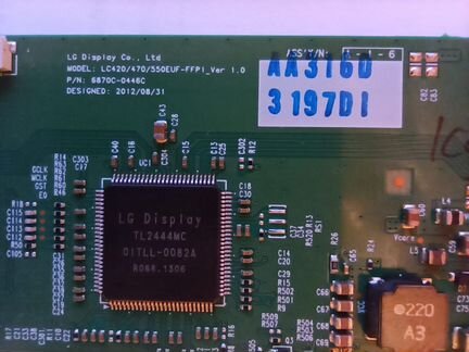 Sony KDL-42W807A 6870-0446C LC420/470/550EUF-FFP1