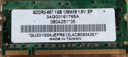 Оперативная память DDR2-667 1GB