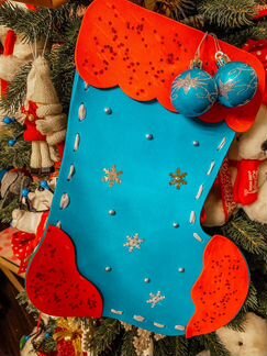 Новогодняя поделка, игрушка на елку, поделка в шко