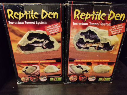 Reptile den пещеры для ящериц, гекконов exo terra