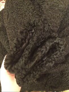 Новая шуба пальто из каракуля