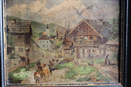 Старинная картина